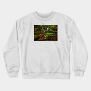 Horseshoe Falls II, Mt Field NP, Tasmania Crewneck Sweatshirt